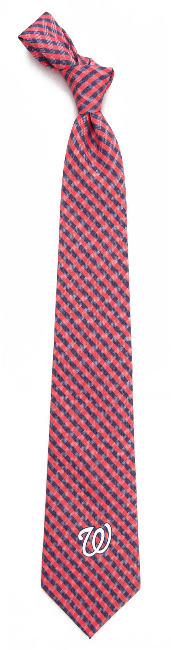 Eagles Wings Washington Nationals Gingham Necktie