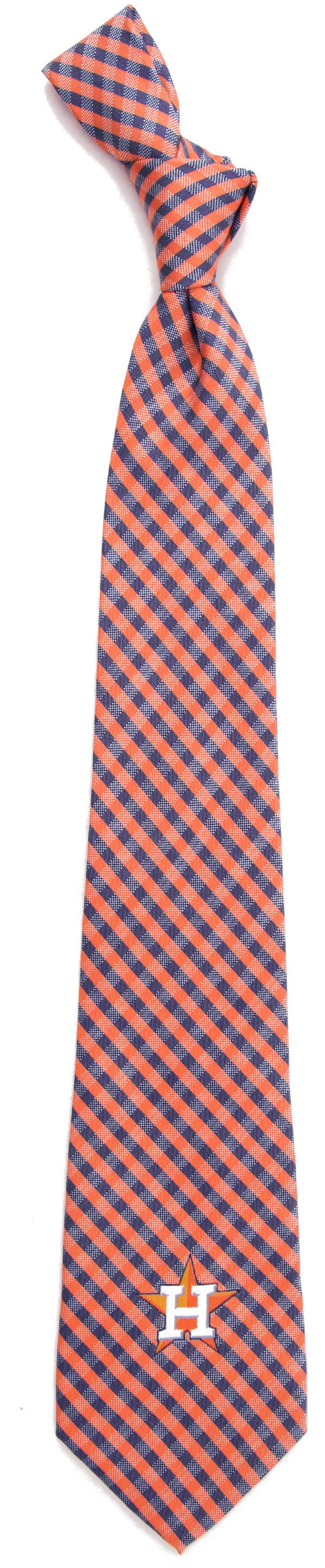 Eagles Wings Houston Astros Gingham Necktie