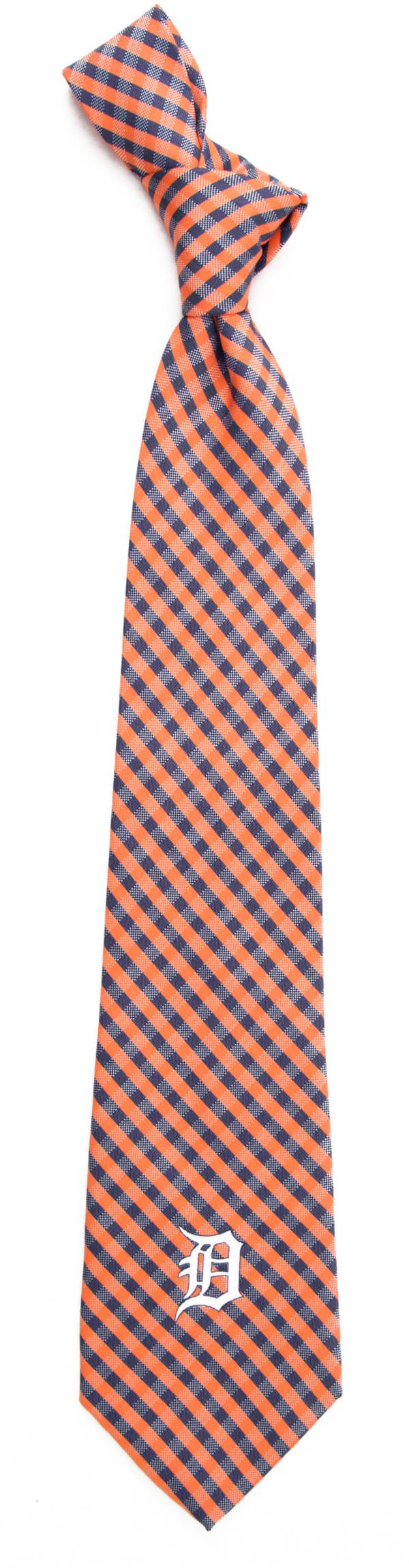 Eagles Wings Detroit Tigers Gingham Necktie