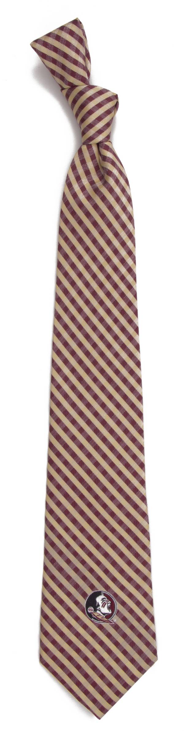 Eagles Wings Florida State Seminoles Gingham Necktie