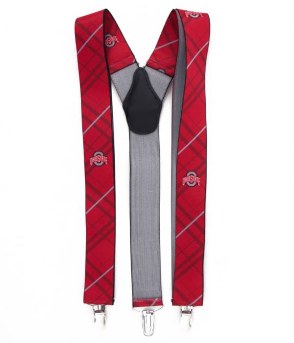 Eagles Wings Ohio State Buckeyes Oxford Suspenders