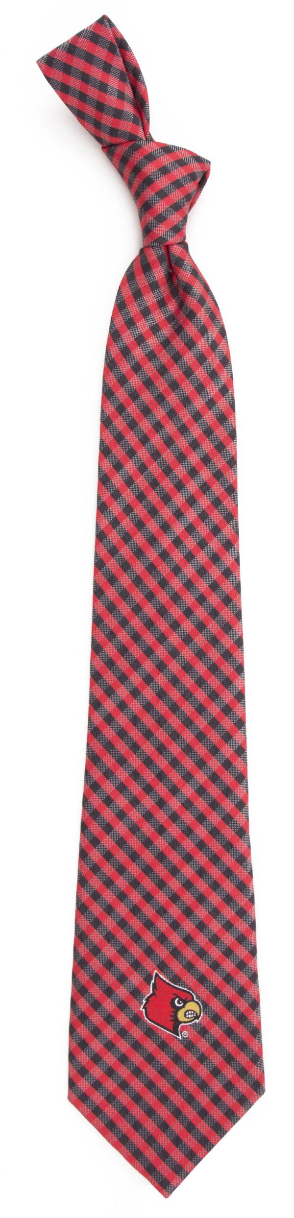 Eagles Wings Louisville Cardinals Gingham Necktie