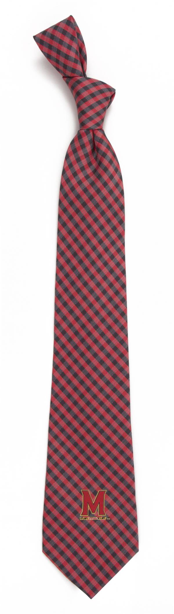 Eagles Wings Maryland Terrapins Gingham Necktie