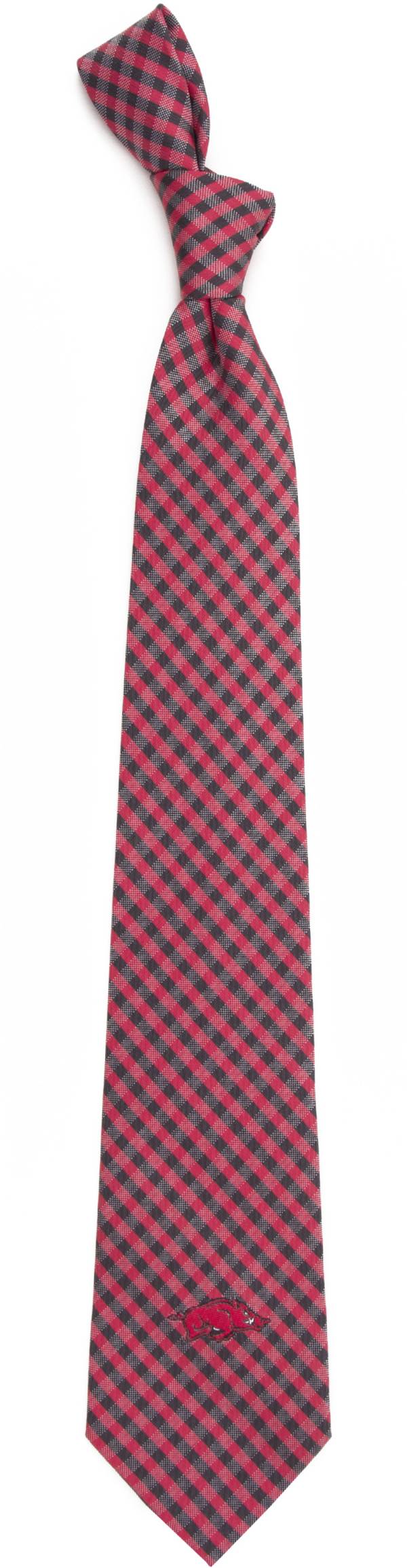 Eagles Wings Arkansas Razorbacks Gingham Necktie