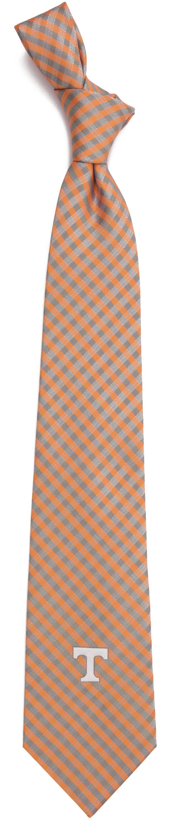 Eagles Wings Tennessee Volunteers Gingham Necktie