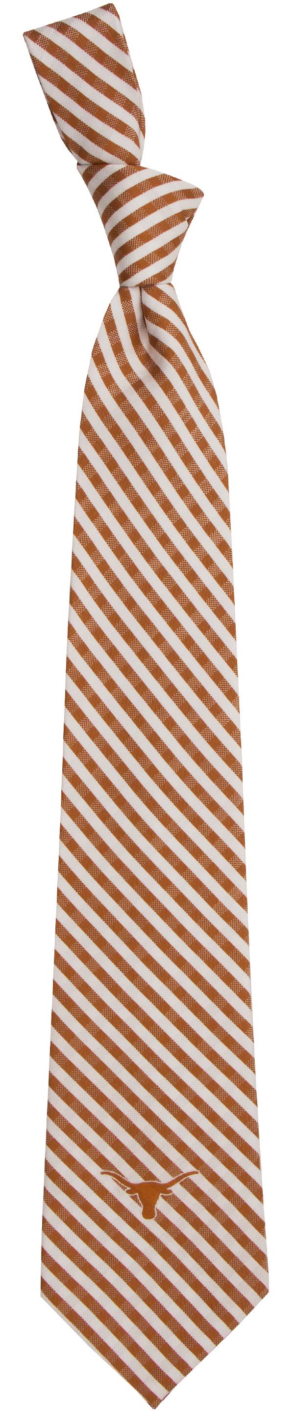 Eagles Wings Texas Longhorns Gingham Necktie