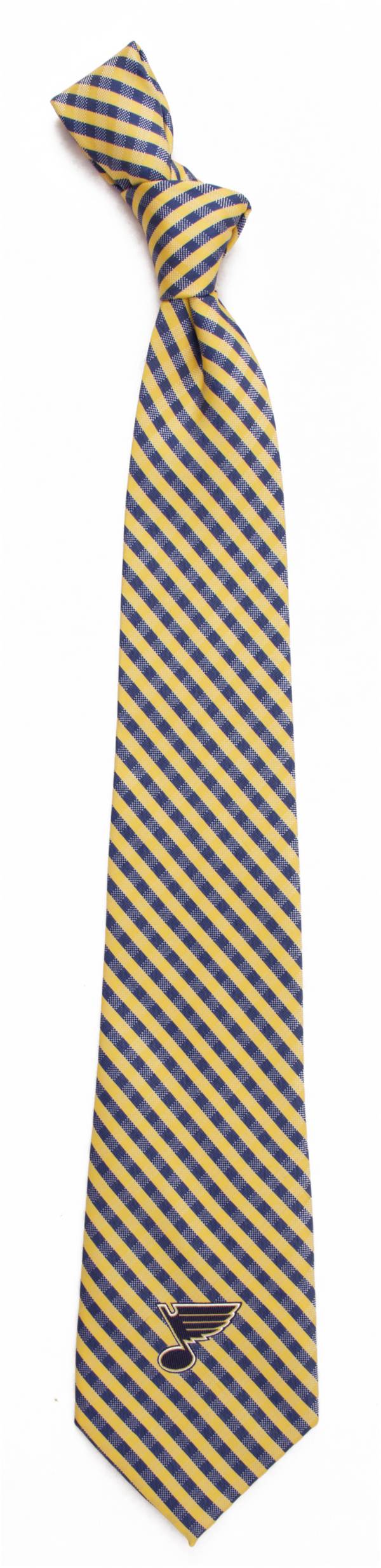 Eagles Wings St. Louis Blues Gingham Necktie