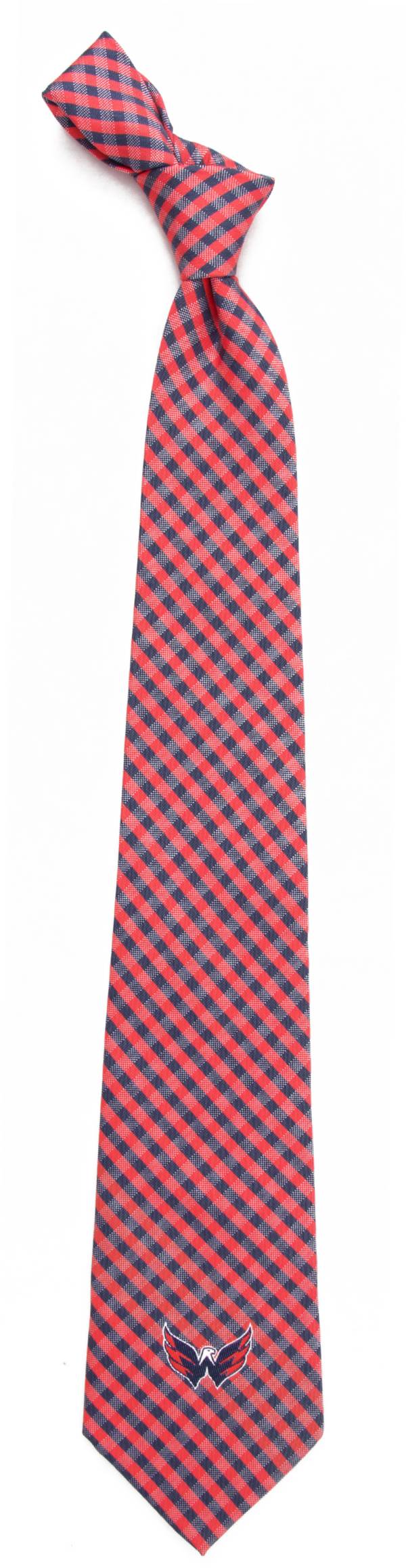 Eagles Wings Washington Capitals Gingham Necktie