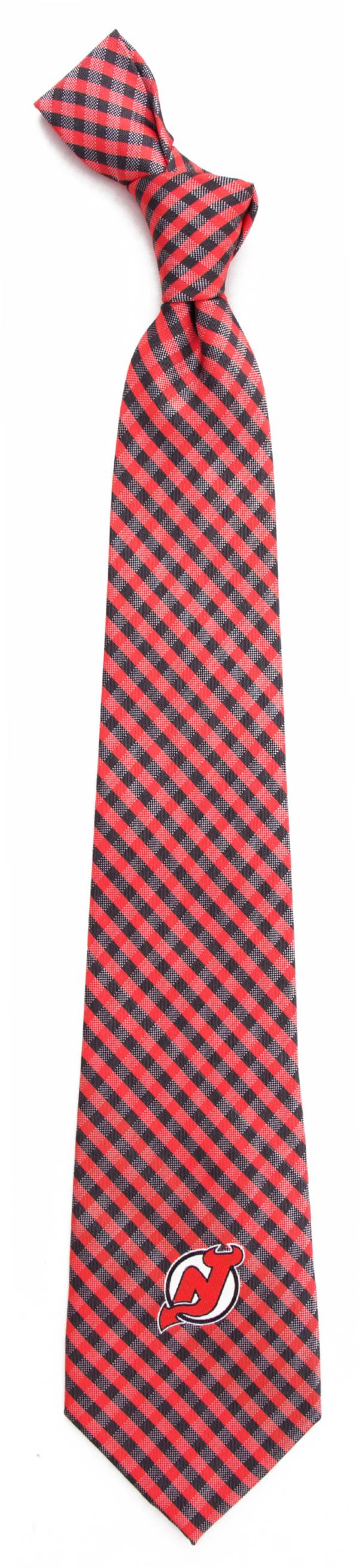 Eagles Wings New Jersey Devils Gingham Necktie