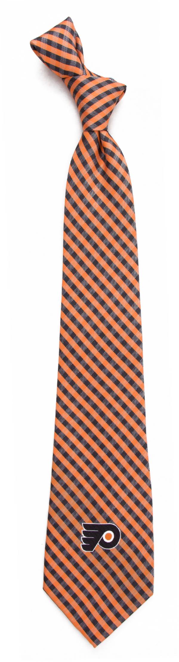 Eagles Wings Philadelphia Flyers Gingham Necktie