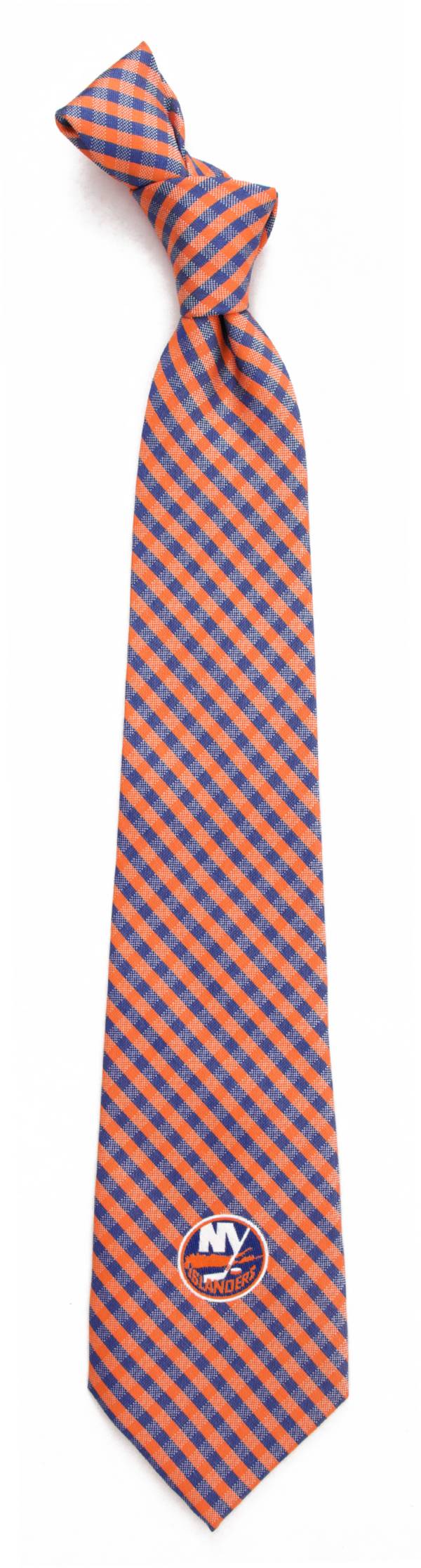 Eagles Wings New York Islanders Gingham Necktie