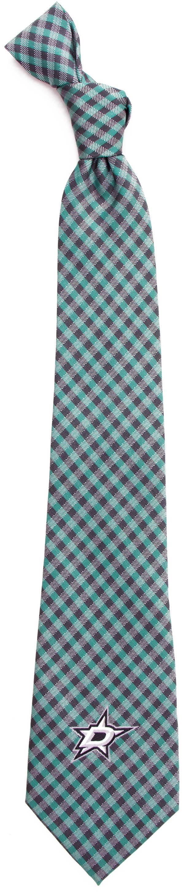 Eagles Wings Dallas Stars Gingham Necktie