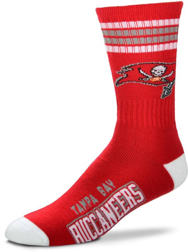 For Bare Feet Tampa Bay Buccaneers Four Stripe Deuce Socks