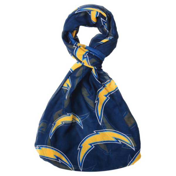 FOCO Los Angeles Chargers Logo Scarf