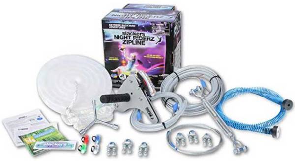 Slackers Night Riderz 100-ft. Zipline Kit