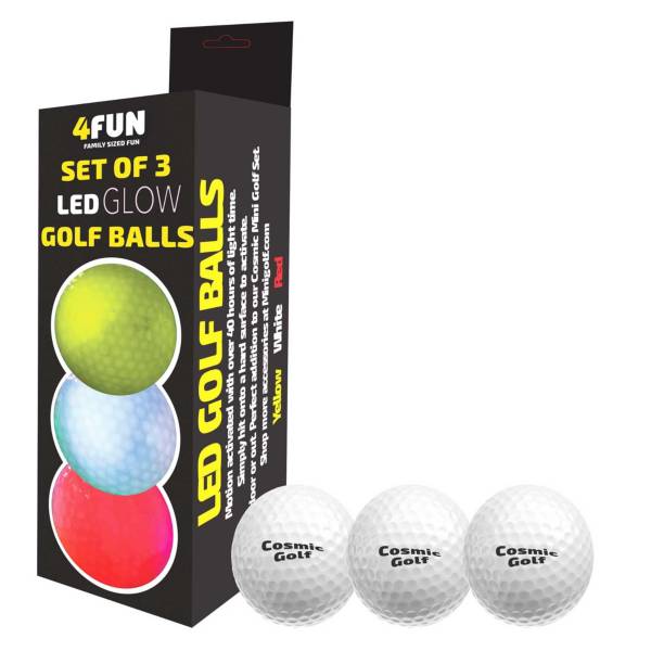 4FUN LED Golf Balls 3-Pack