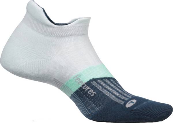 Feetures Decoded Max Cushion No Show Tab Socks