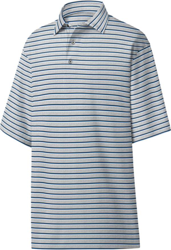 FootJoy Men's Lisle Multi Stripe Golf Polo