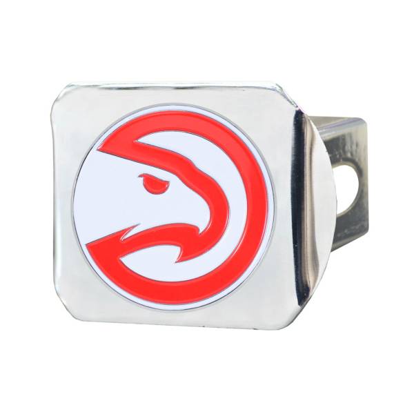 FANMATS Atlanta Hawks Chrome Hitch Cover