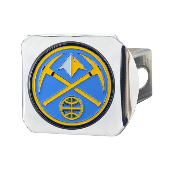 FANMATS Denver Nuggets Chrome Hitch Cover