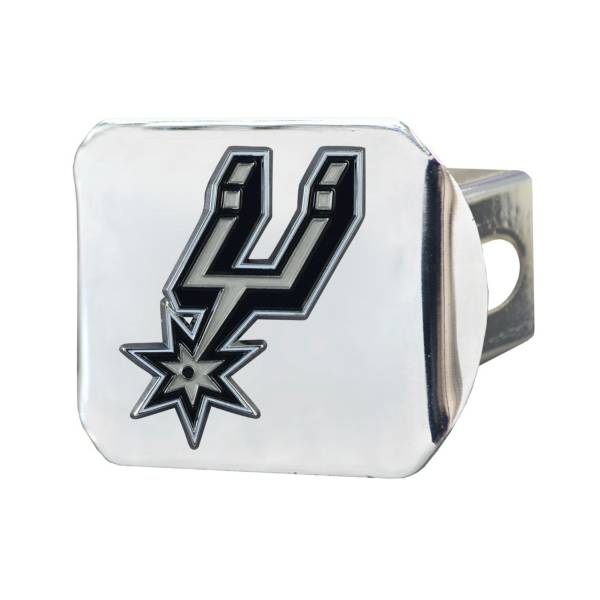 FANMATS San Antonio Spurs Chrome Hitch Cover