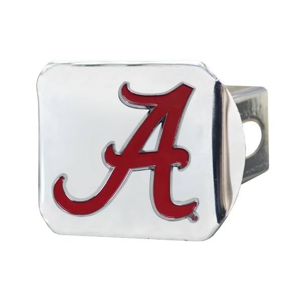 FANMATS Alabama Crimson Tide Chrome Hitch Cover