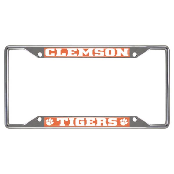 FANMATS Clemson Tigers License Plate Frame