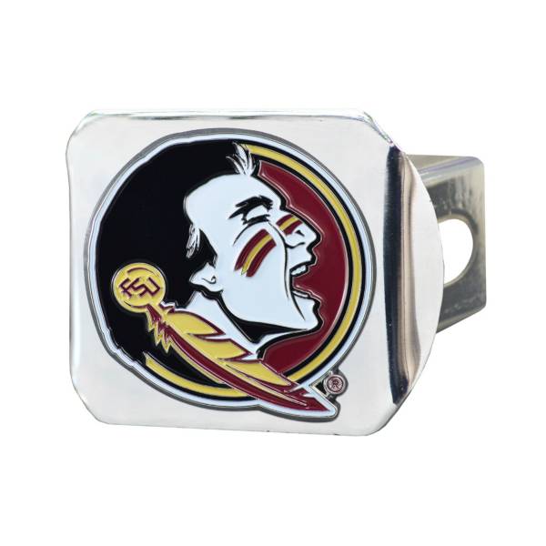 FANMATS Florida State Seminoles Chrome Hitch Cover