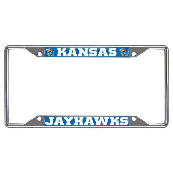 FANMATS Kansas Jayhawks License Plate Frame