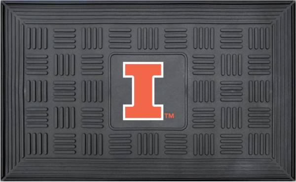 FANMATS Illinois Fighting Illini Door Mat