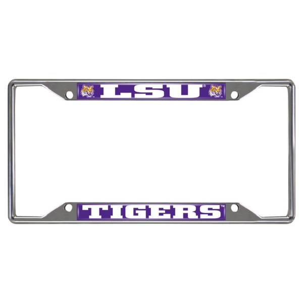 FANMATS LSU Tigers License Plate Frame