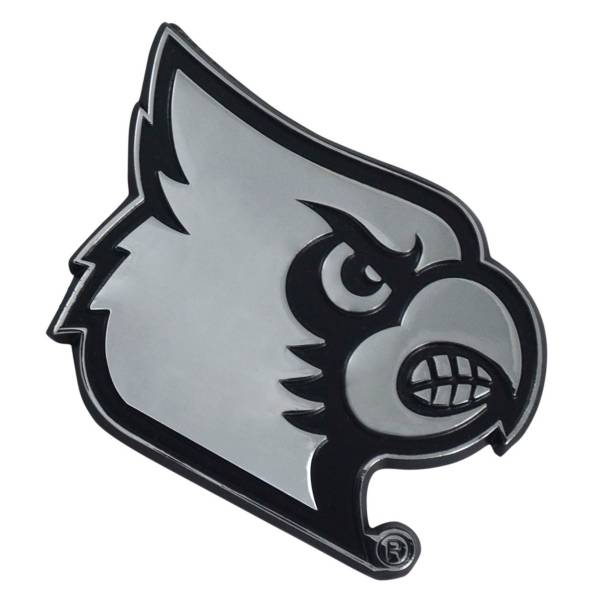 FANMATS Louisville Cardinals Chrome Emblem