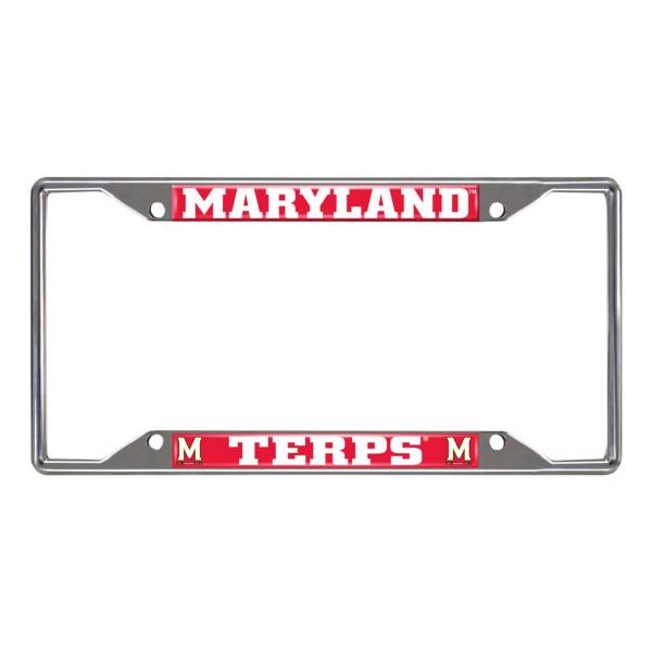 FANMATS Maryland Terrapins License Plate Frame