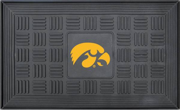 FANMATS Iowa Hawkeyes Door Mat