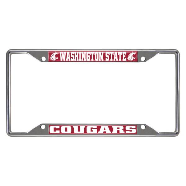 FANMATS Washington State Cougars License Plate Frame