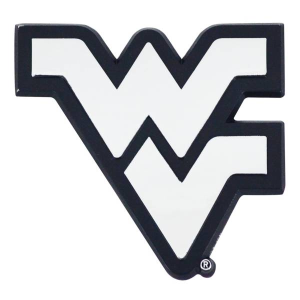 FANMATS West Virginia Mountaineers Chrome Emblem