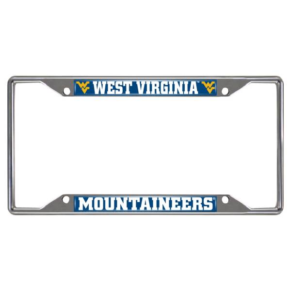 FANMATS West Virginia Mountaineers License Plate Frame