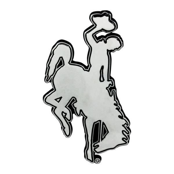 FANMATS Wyoming Cowboys Chrome Emblem