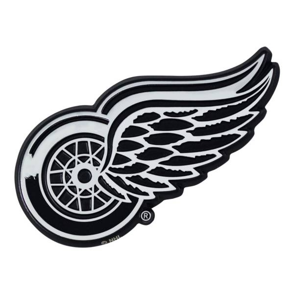 FANMATS Detroit Redwings Chrome Emblem