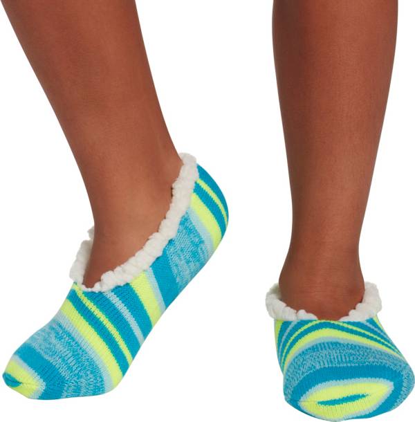 Field & Stream Boys' Cozy Cabin Stripe Slipper Socks