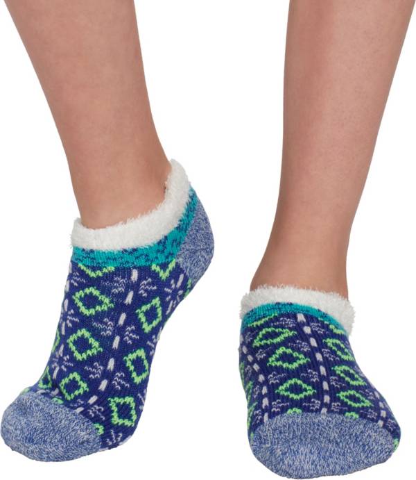 Field & Stream Girls' Cozy Cabin Tribal Block Ankle Socks