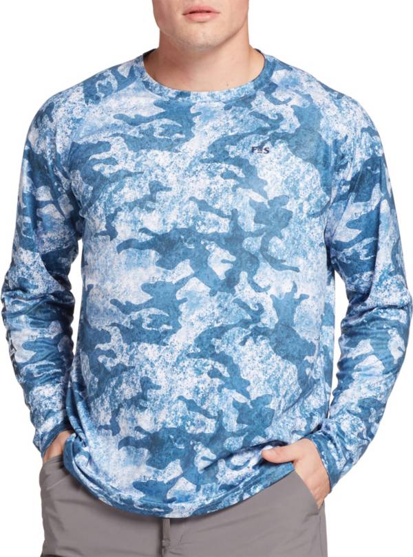 Field & Stream Men's Tech Printed Long Sleeve Shirt