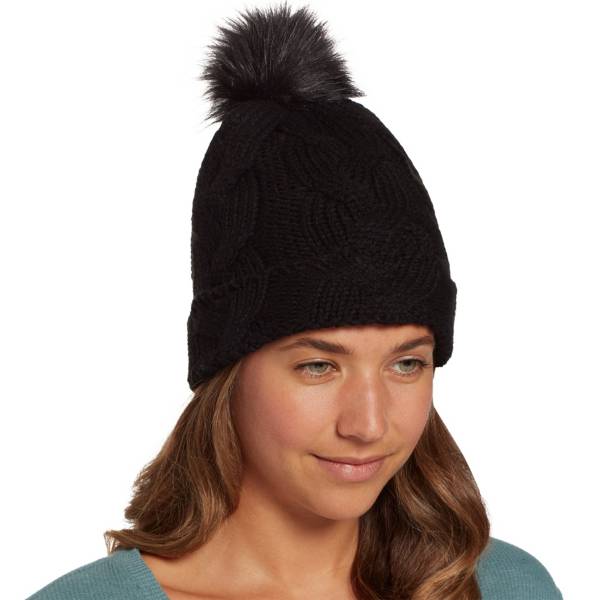 Field & Stream Women's Cabin Big Cable Fur Beanie