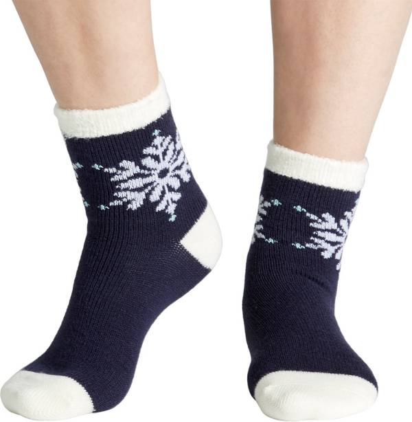 Field & Stream Women's Cozy Cabin Placed Snowflake Socks