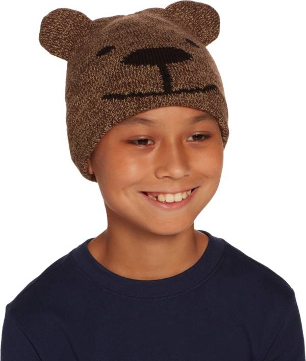 Field & Stream Youth Cabin Bear Ear Beanie