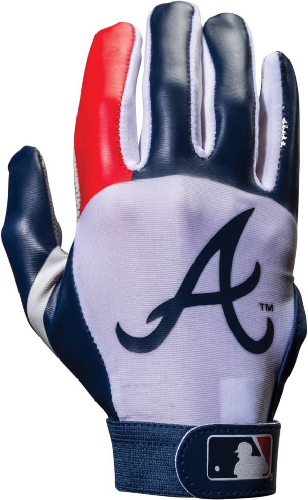 Franklin Atlanta Braves Youth Batting Gloves