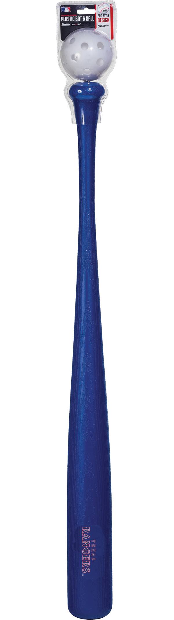 Franklin Texas Rangers Plastic Bat & Ball Set