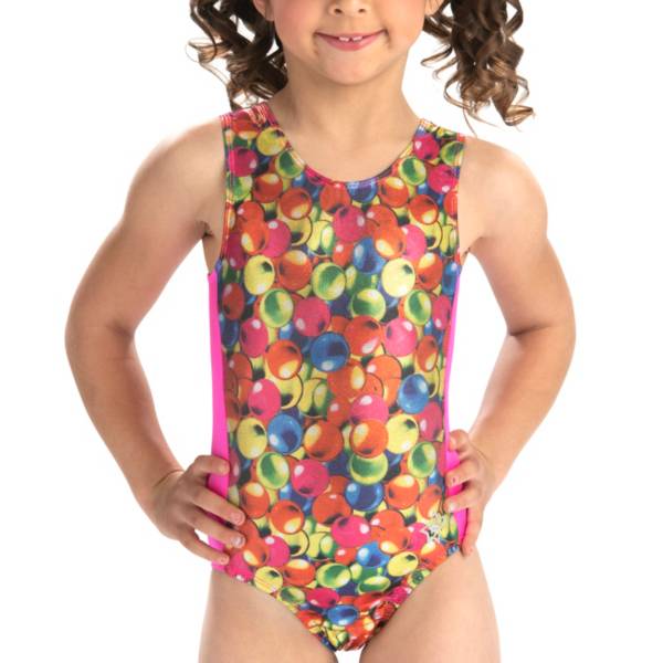 GK Elite Women's Gumball Craze Gymnastics Leotard