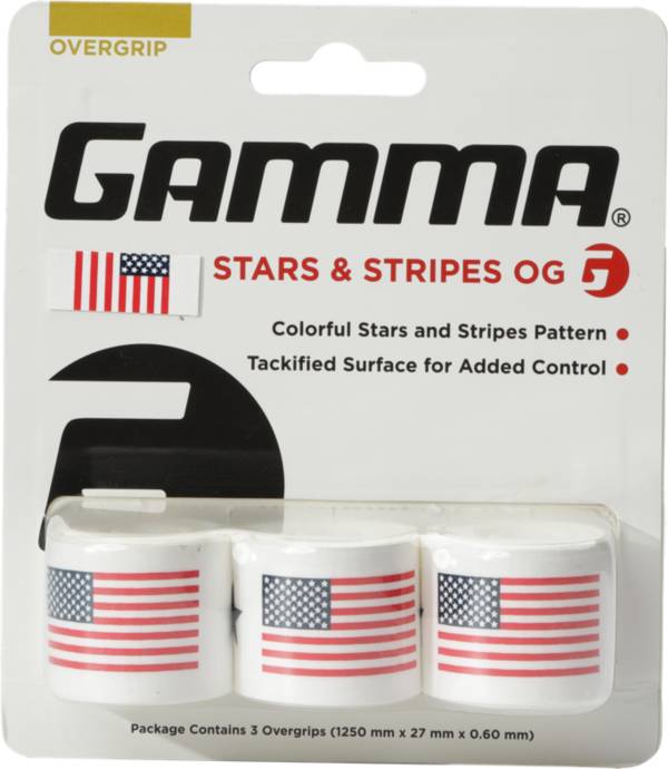 GAMMA Supreme Stars & Stripes Pickleball Overgrip