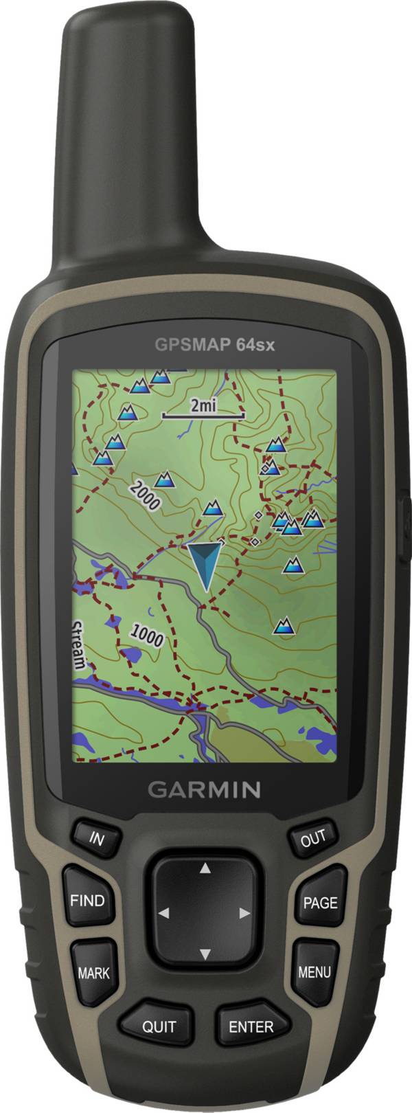 Garmin GPSMAP 64sx Handheld GPS with Navigation Sensors product image